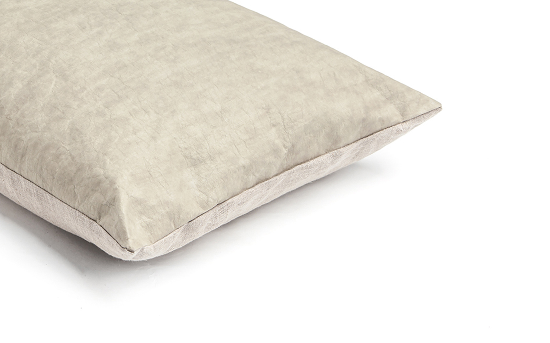 Mrs.Me home couture - Cushion Paper Sage detail 2